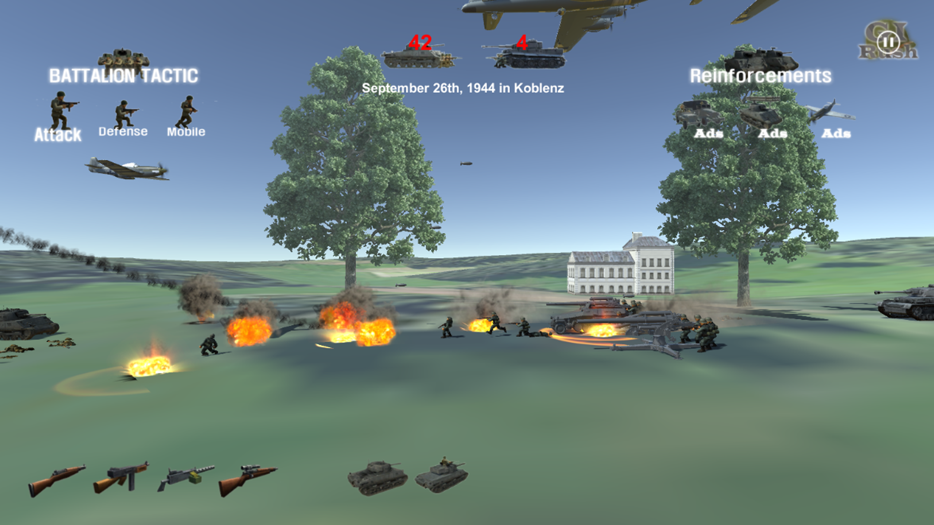 GI Rush Game Screenshot