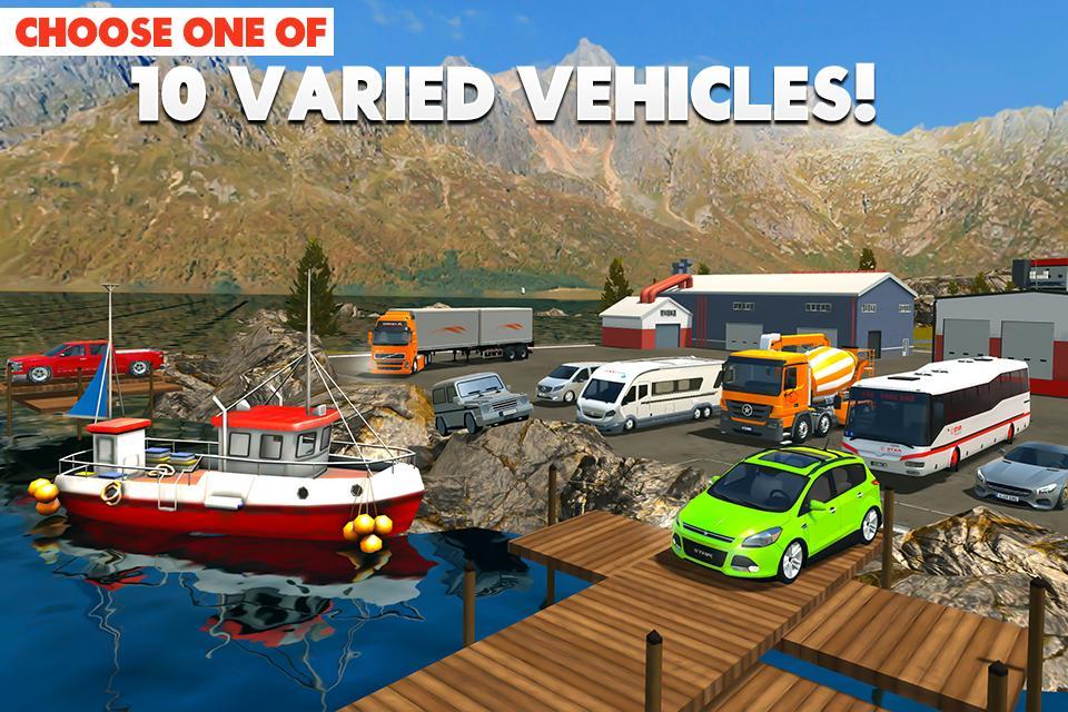 Screenshot of Driving Island: Delivery Quest