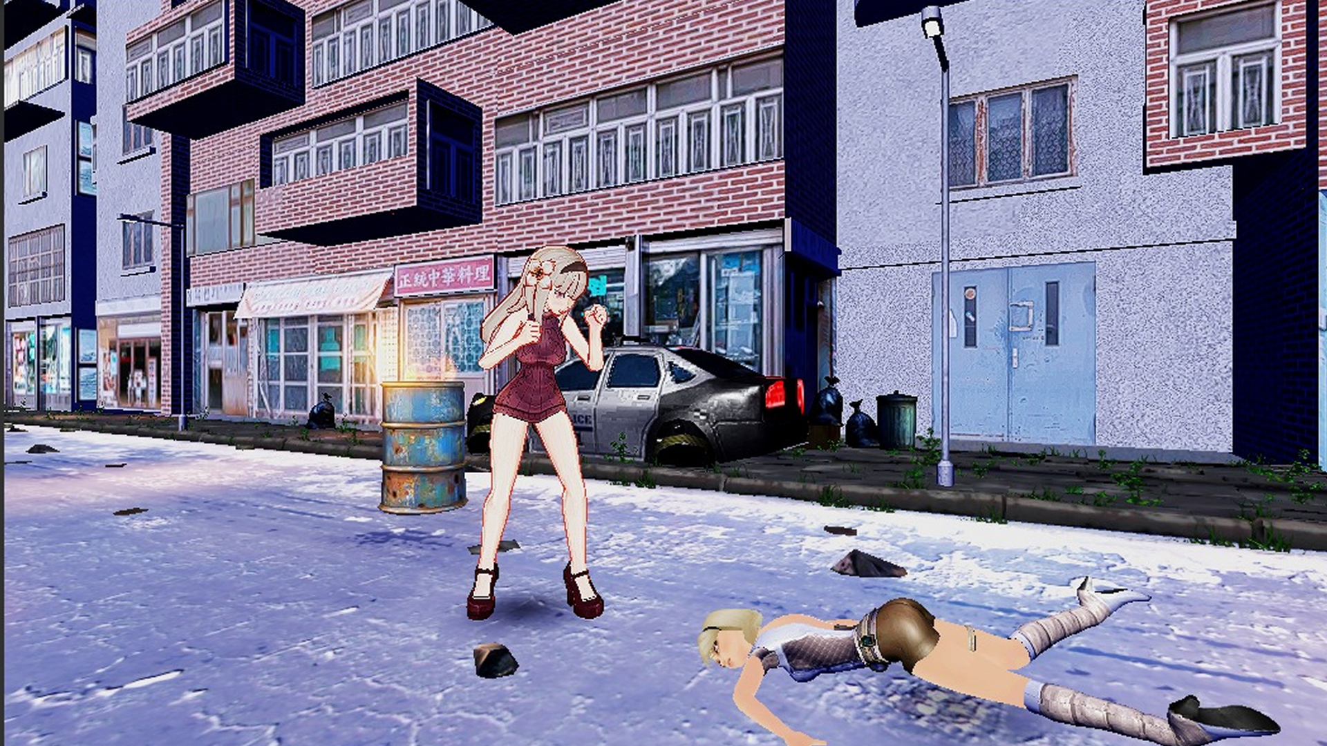 Screenshot of Anime Girls Figther