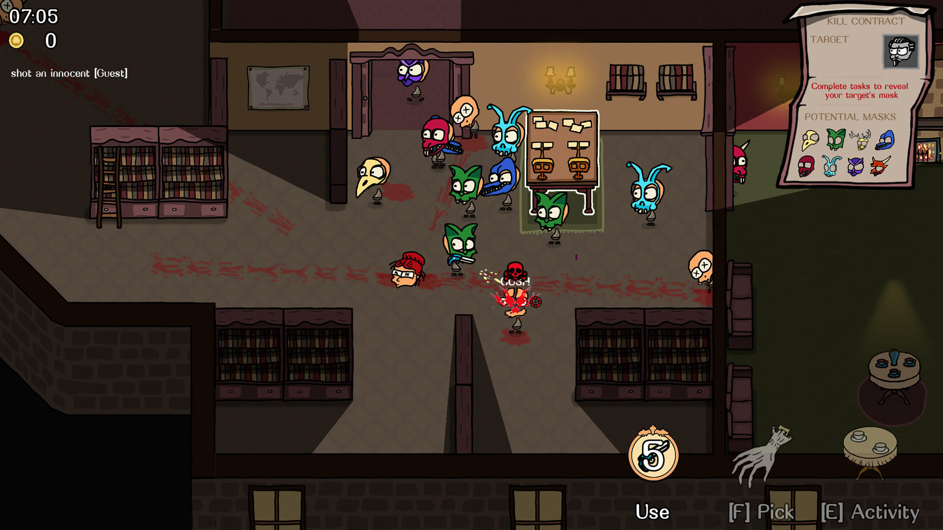 The Masquerade screenshot game