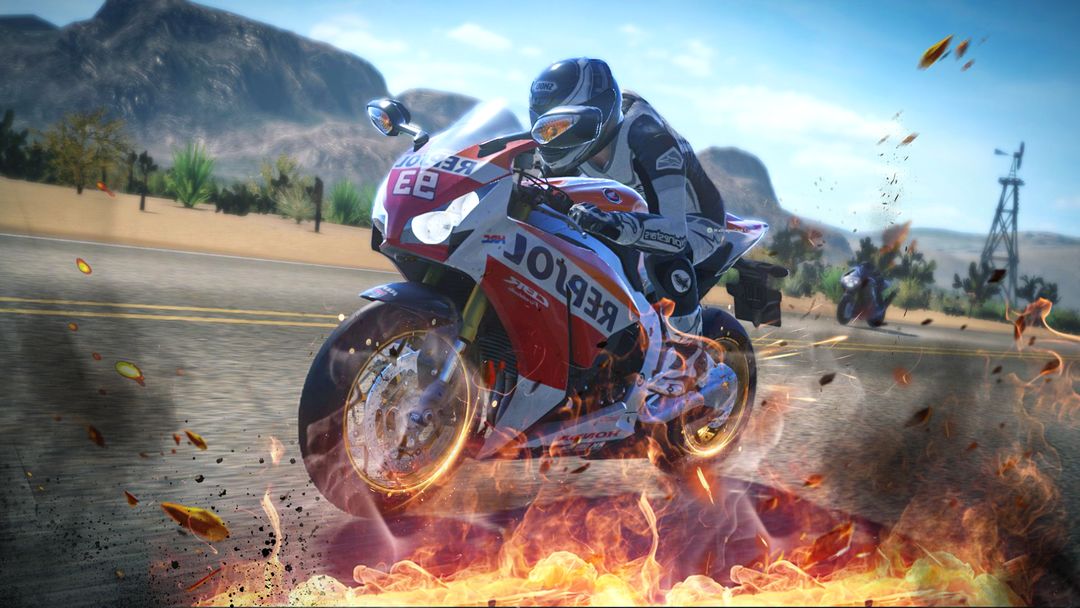 Wild Moto Racing screenshot game