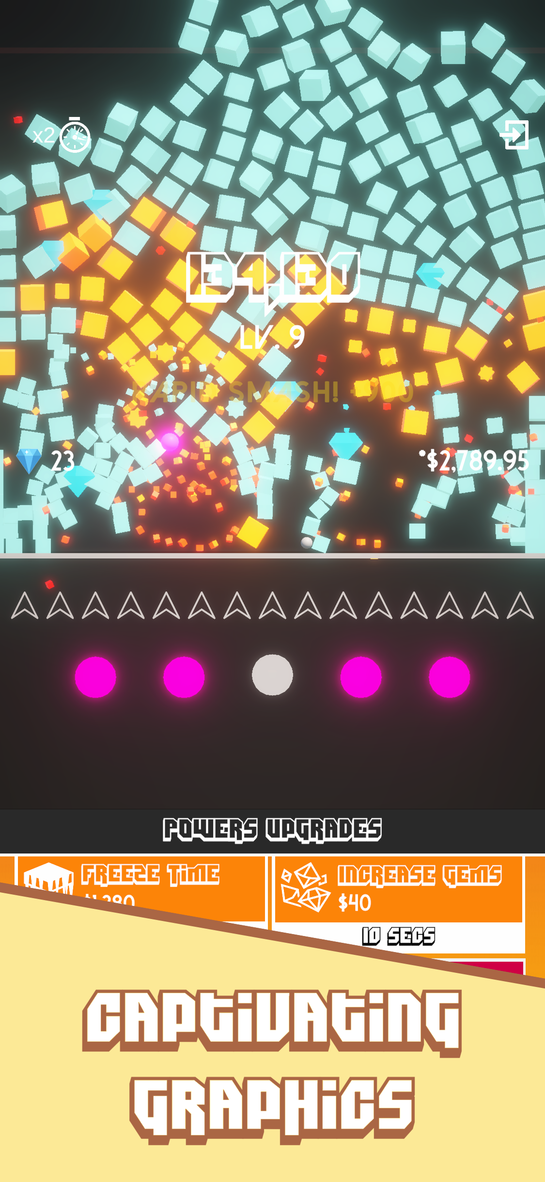 Block Smasher Mayhem 遊戲截圖