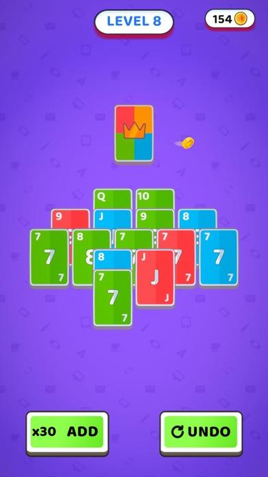 Uno Player One Game Screenshot