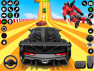 Mega Ramp Car Games: GT Stunts Game Screenshot
