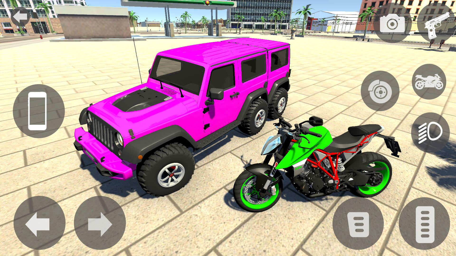 Indian Bike Crime Driving 3D Game Screenshot