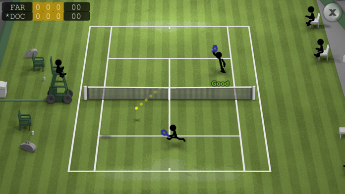 Stickman Tennis Game Screenshot