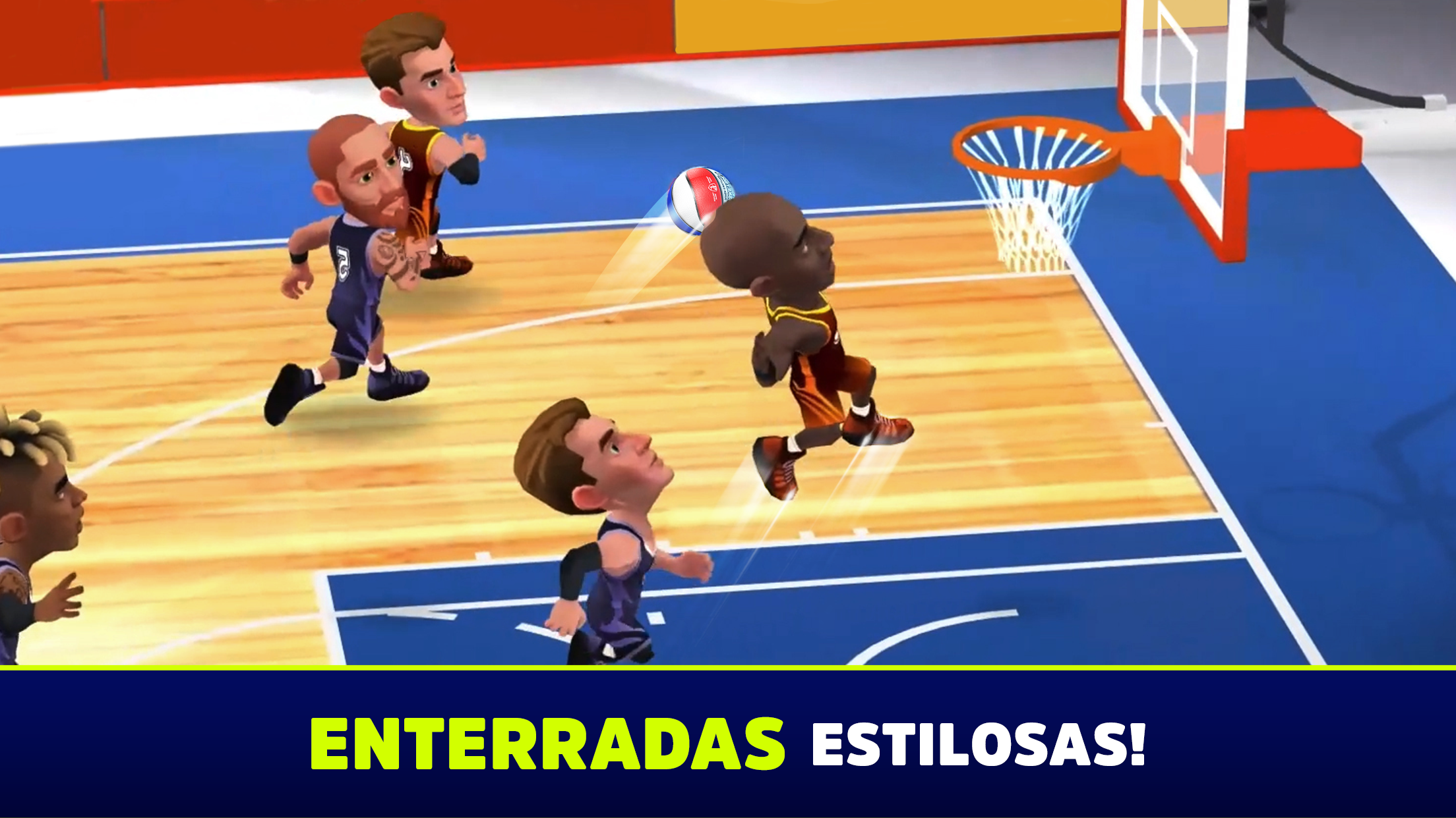 Captura de Tela do Jogo Mini Basketball