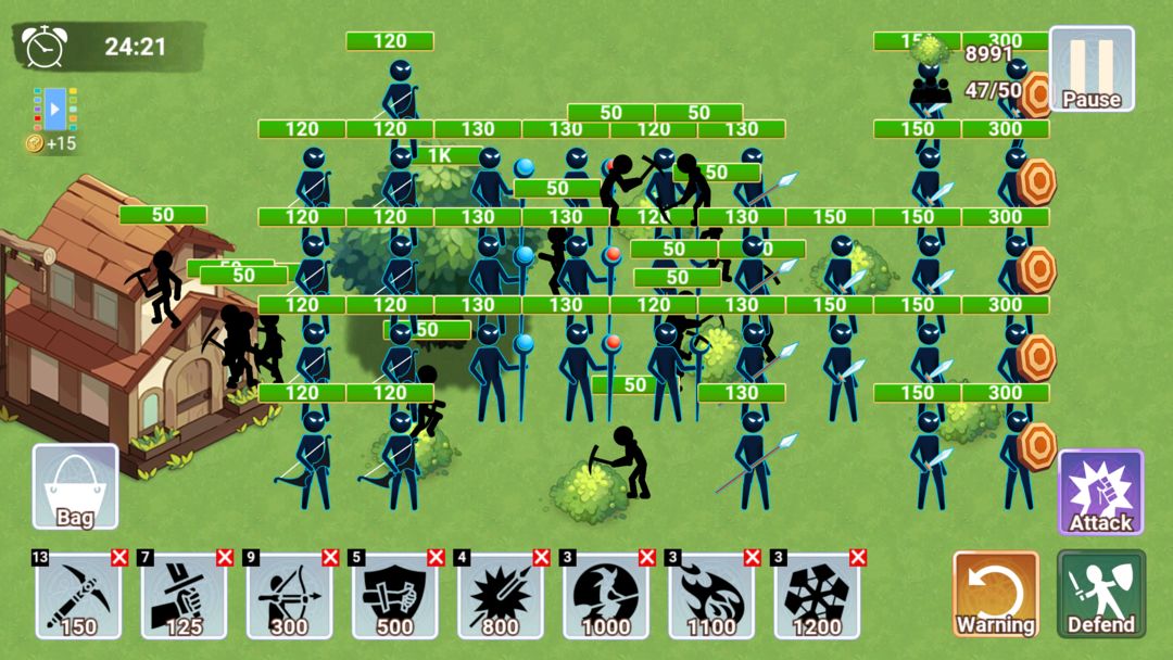 Match Man Wars - Shadow Realms screenshot game