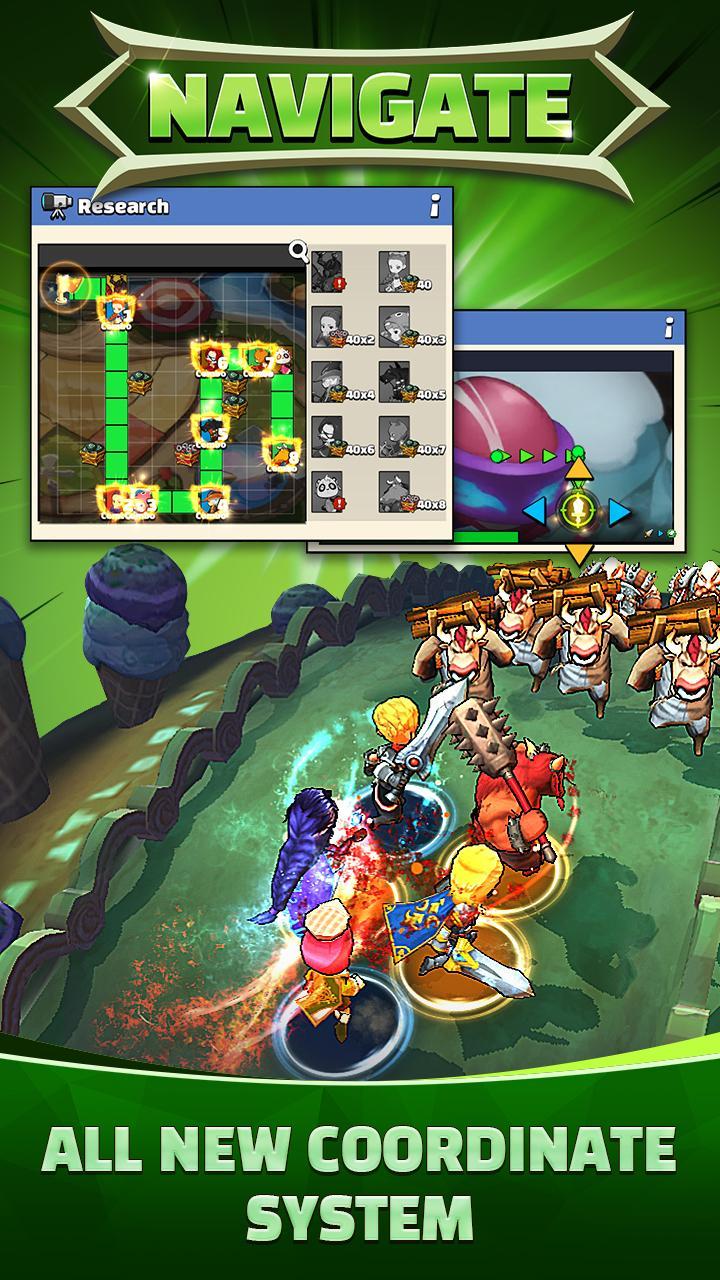 Captura de Tela do Jogo HelloHero AllStars:Idle League