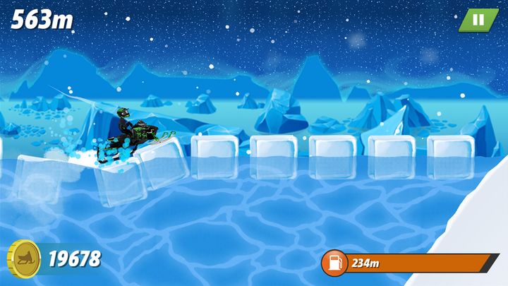 Screenshot 1 of Arctic Cat® Snowmobile Racing 1.4.5
