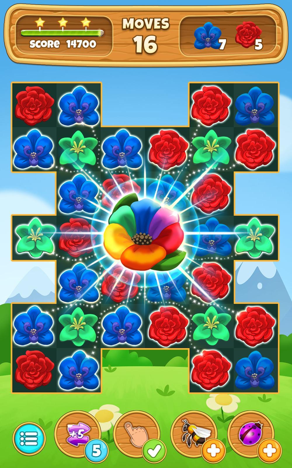 Bloom Swap Game Screenshot