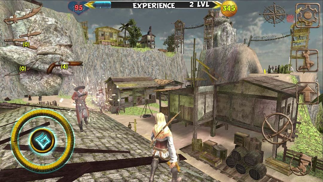 Ninja Pirate Assassin Hero 6 게임 스크린 샷