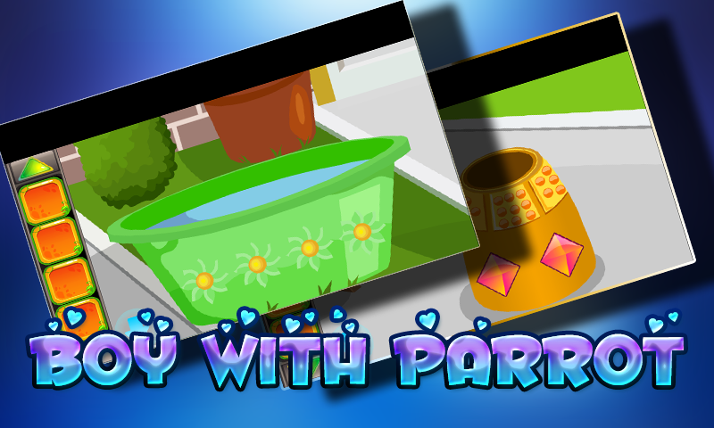 Best Escape Games -19 Stylish Boy With Parrot Game Game Screenshot