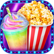 Crazy Movie Night Food Party - Prepara popcorn e soda