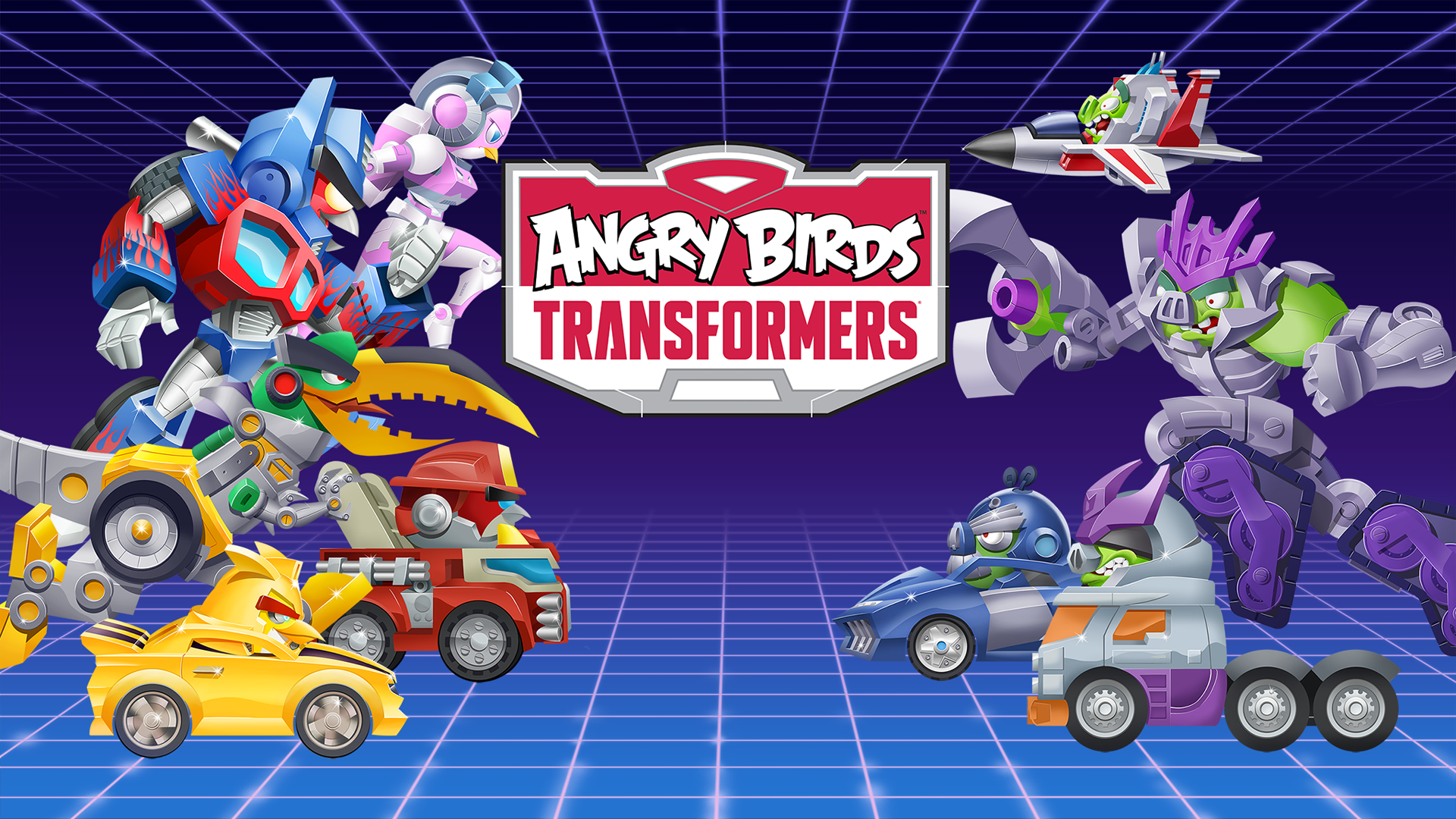 Screenshot of Angry Birds Transformers