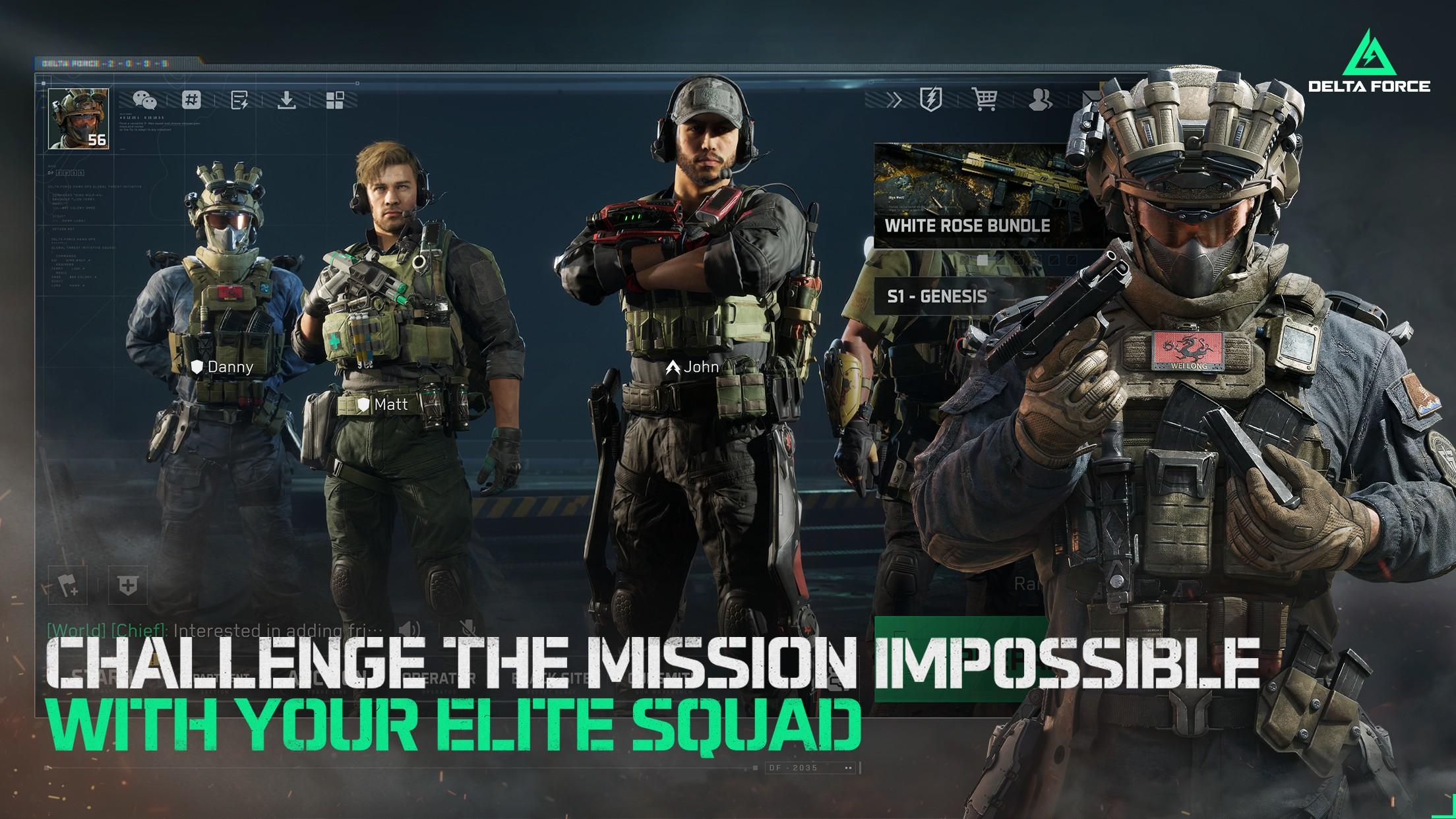 Garena Delta Force Game Screenshot