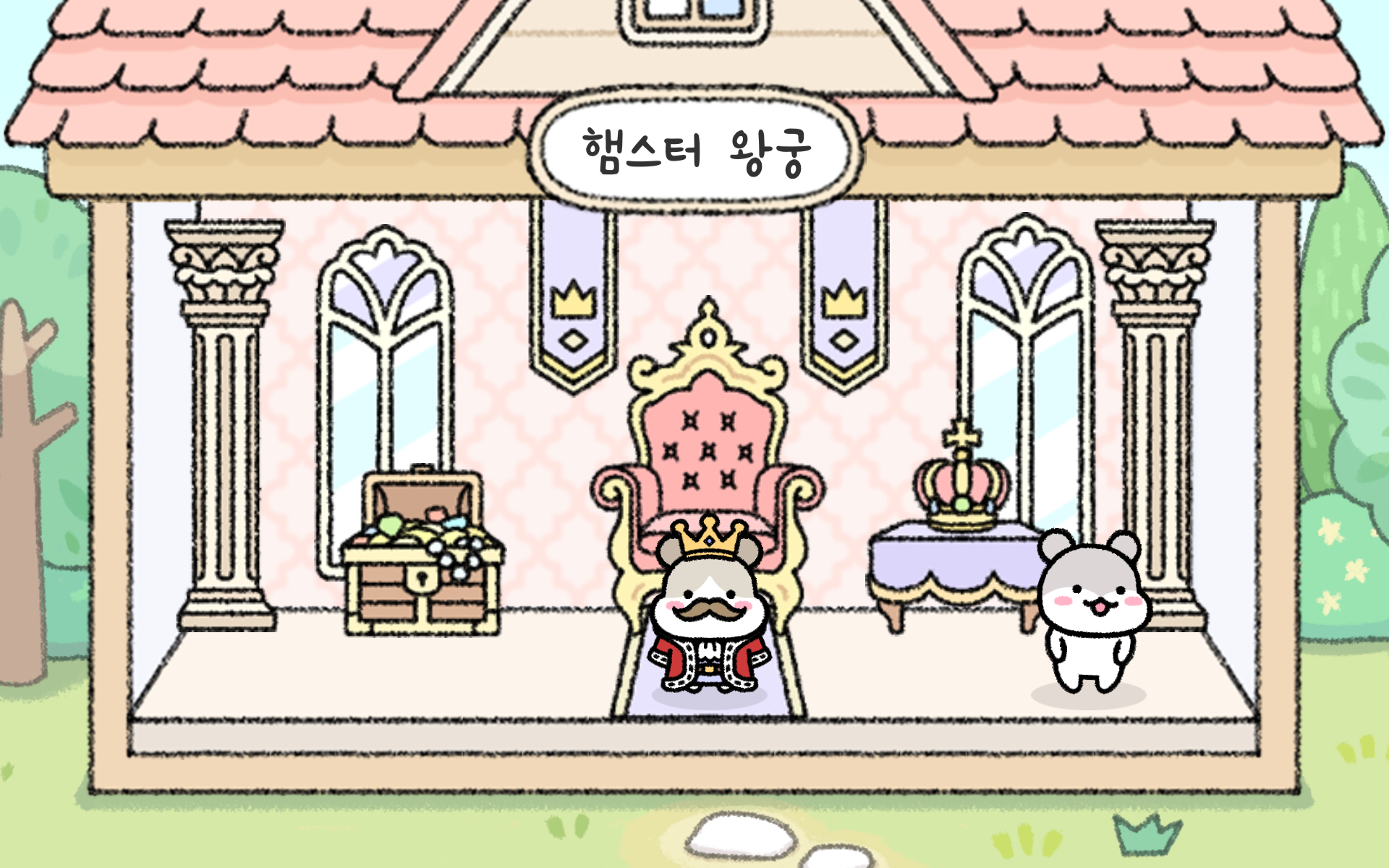 Скриншот игры 햄스터 타운 더 퍼즐