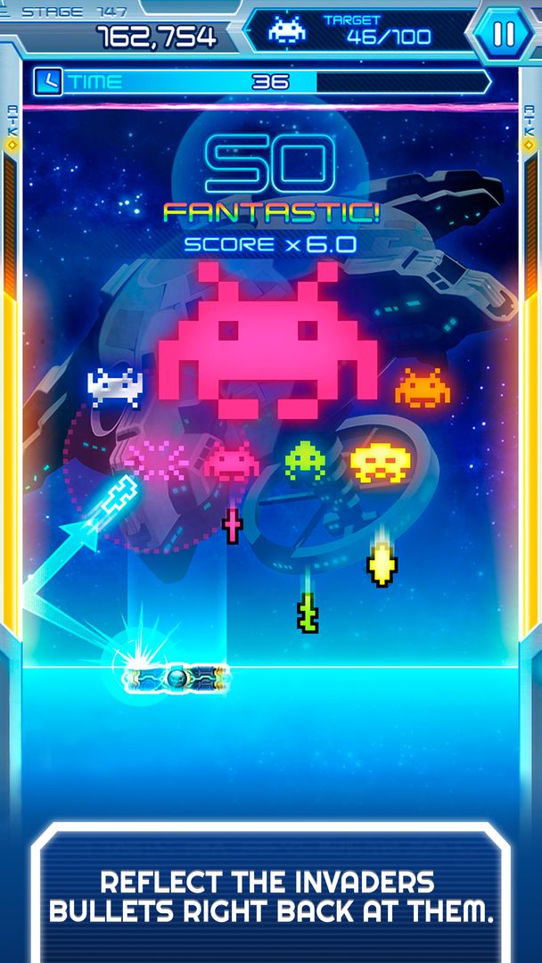 Arkanoid vs Space Invaders screenshot game