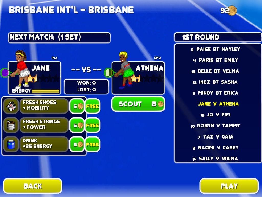 Tennis Champs Returns Game Screenshot