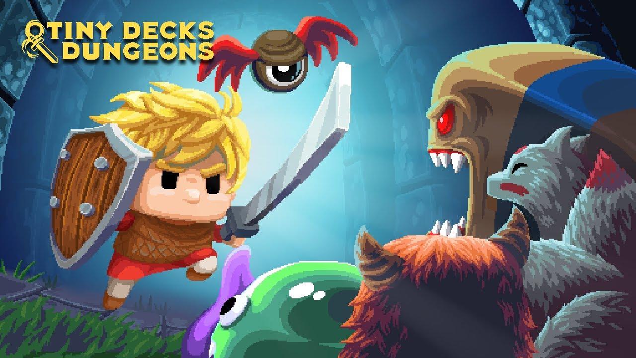 Screenshot of the video of Tiny Decks & Dungeons