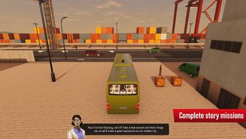 Bus Simulator City Ride Lite Game Screenshot