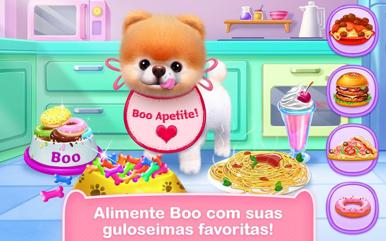 Captura de Tela do Jogo Boo — Cachorro bonitinho