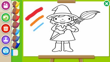 Halloween Coloring Book Game Screenshot