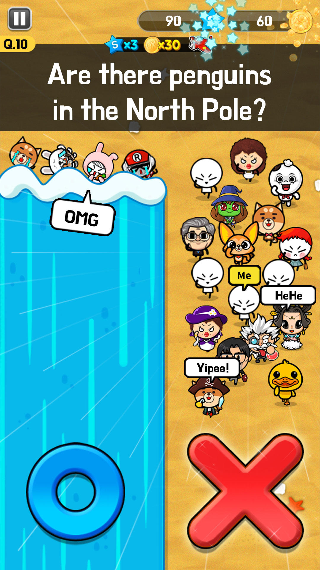 Trivia Survival 100 Game Screenshot