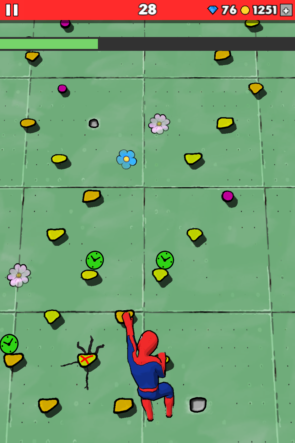Climb the Wall 2 Game Screenshot
