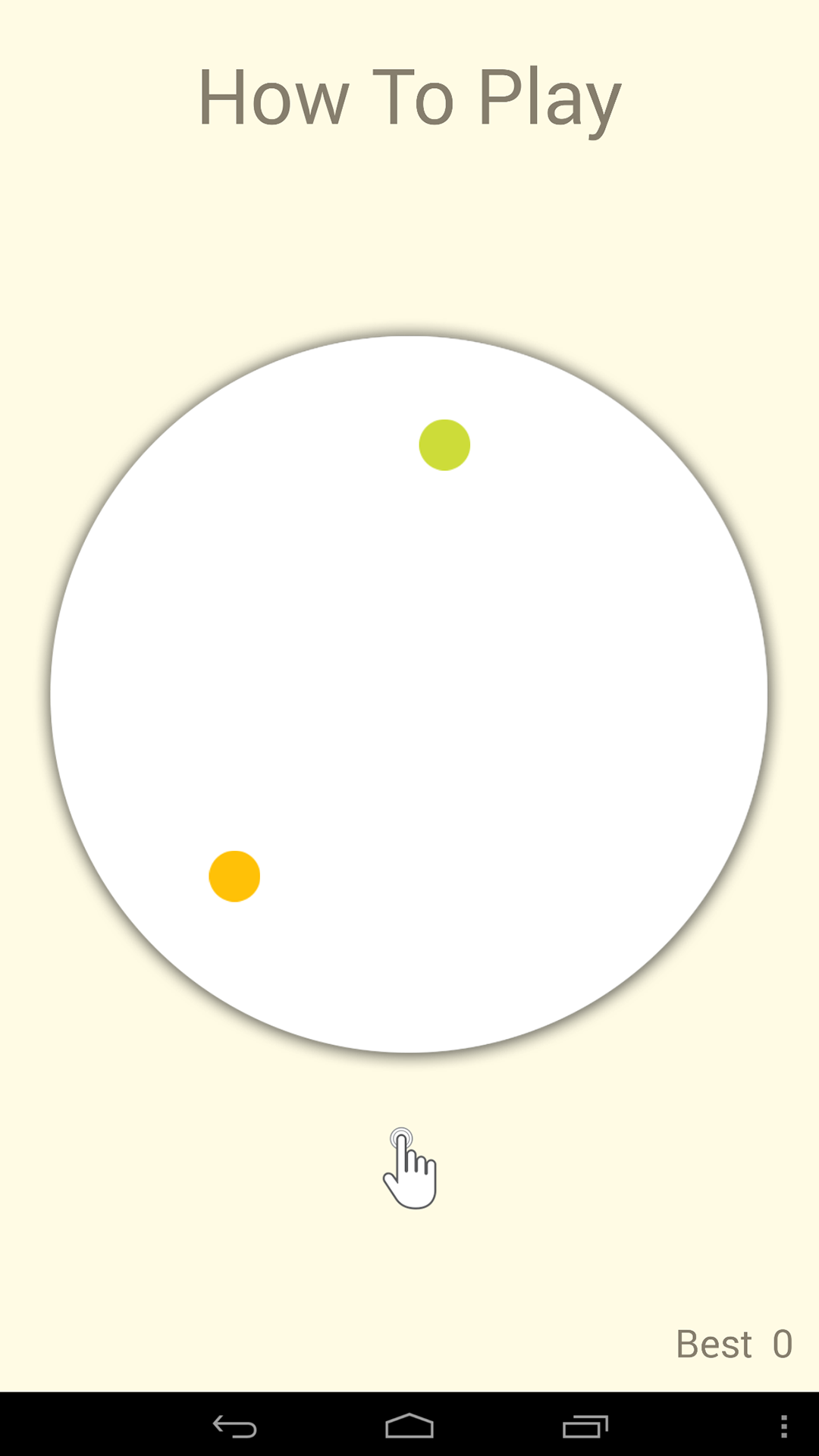 Скриншот игры Circle A Dot Independent Game