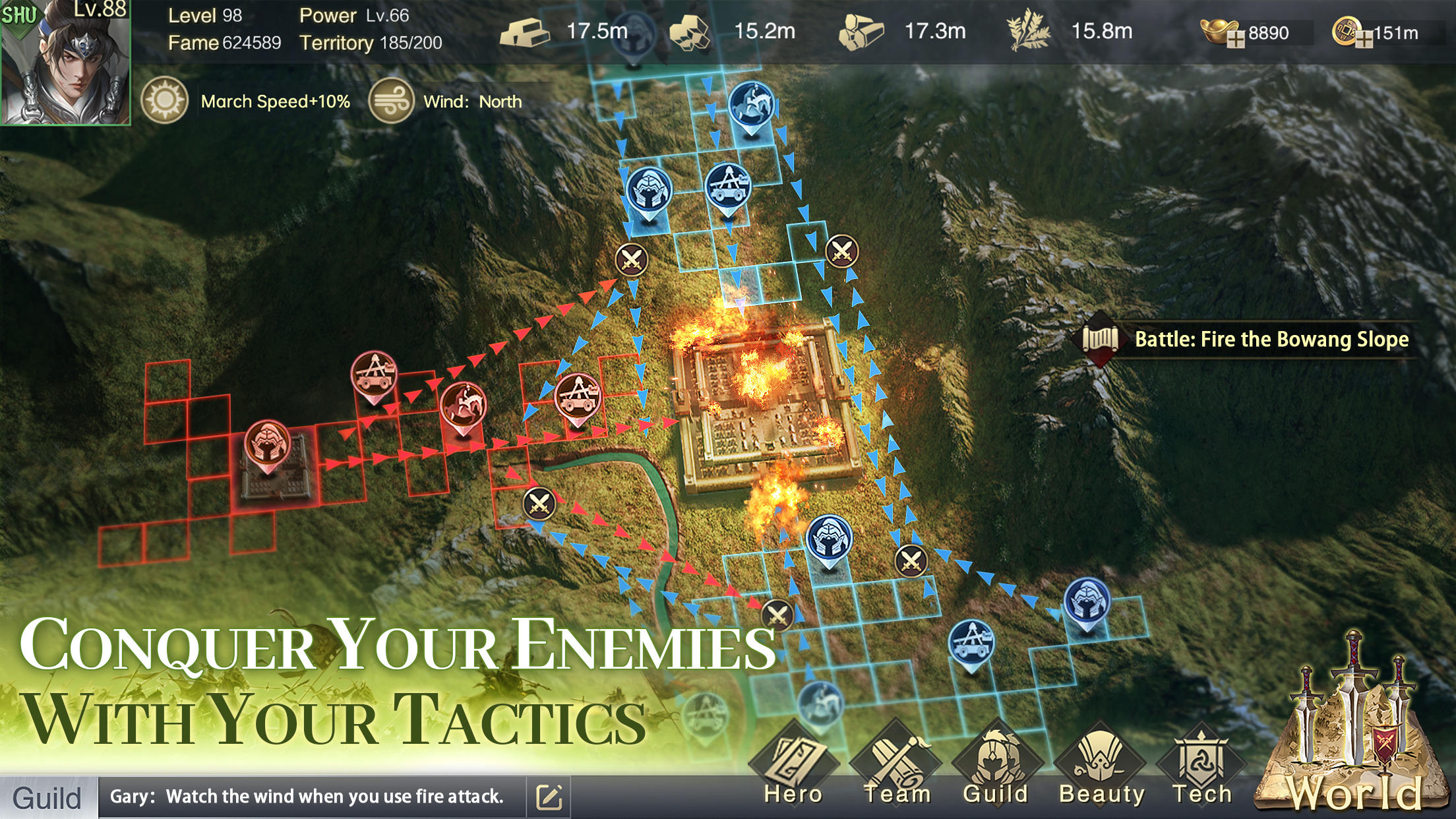 Screenshot of Throne of Three Kingdoms