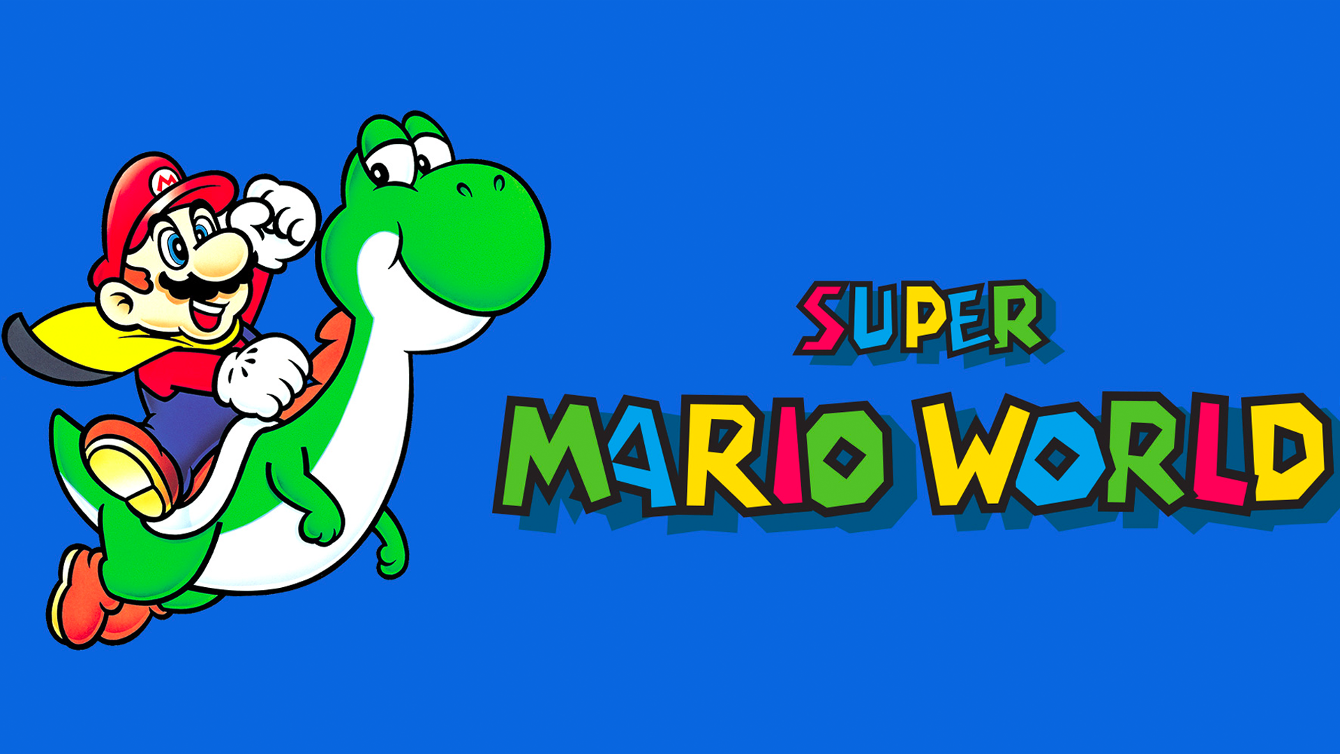 Banner of Dunia Super Mario (SNES, GBA) 