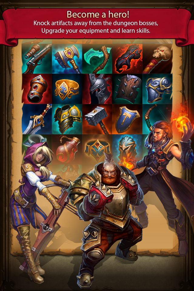 Dungelot 2 ゲームのスクリーンショット