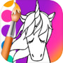 Biểu tượng của Unicorn Coloring Book