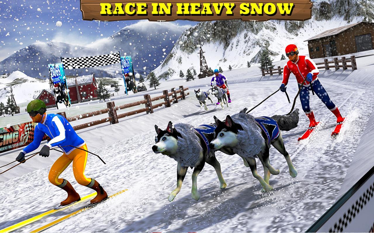 Sled Dog Racing 2017 Game Screenshot