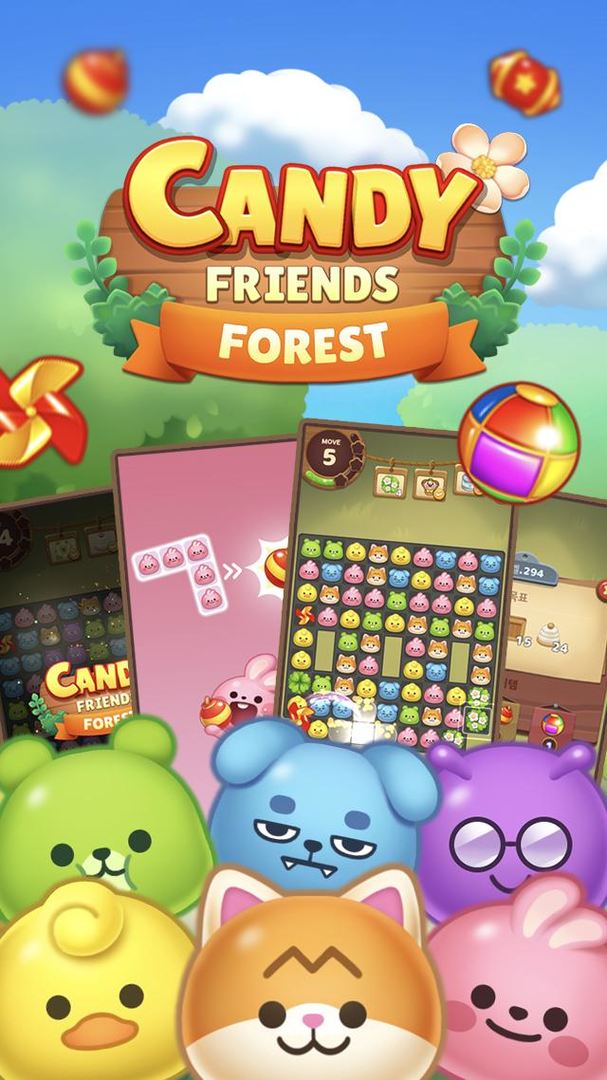 Screenshot of Candy Friends Forest