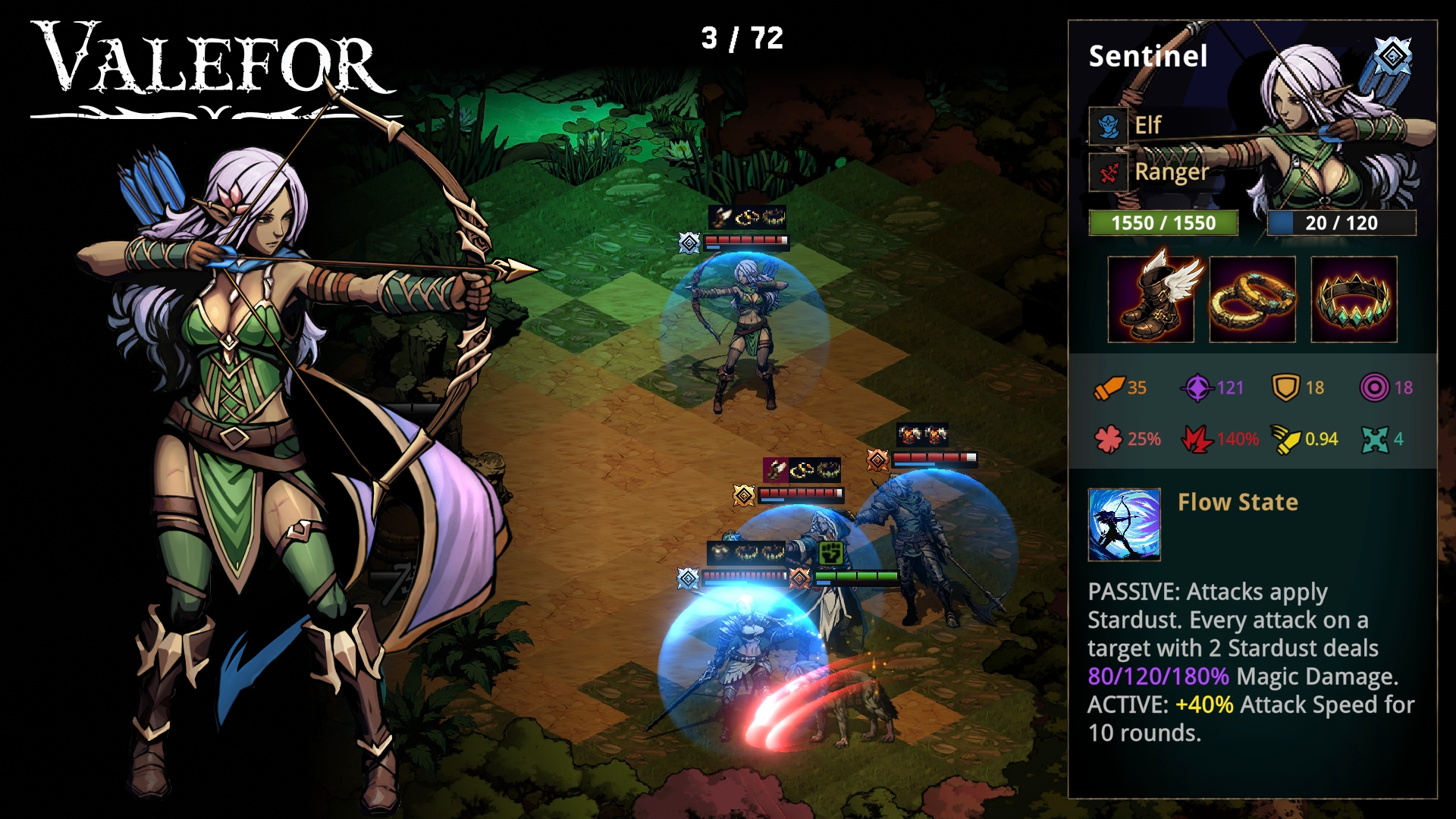 Valefor: Roguelike Tactics Game Screenshot
