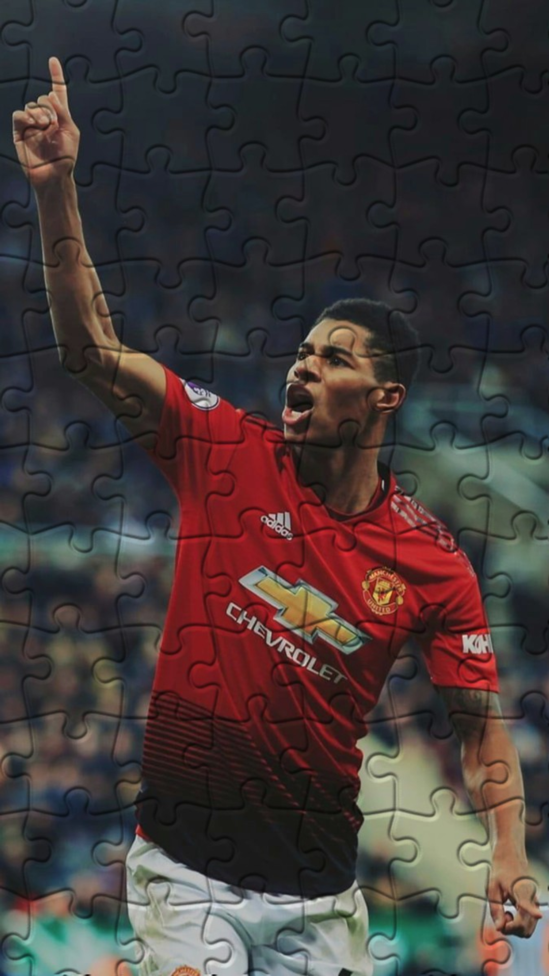 Скриншот игры Marcus Rashford Jigsaw Puzzles