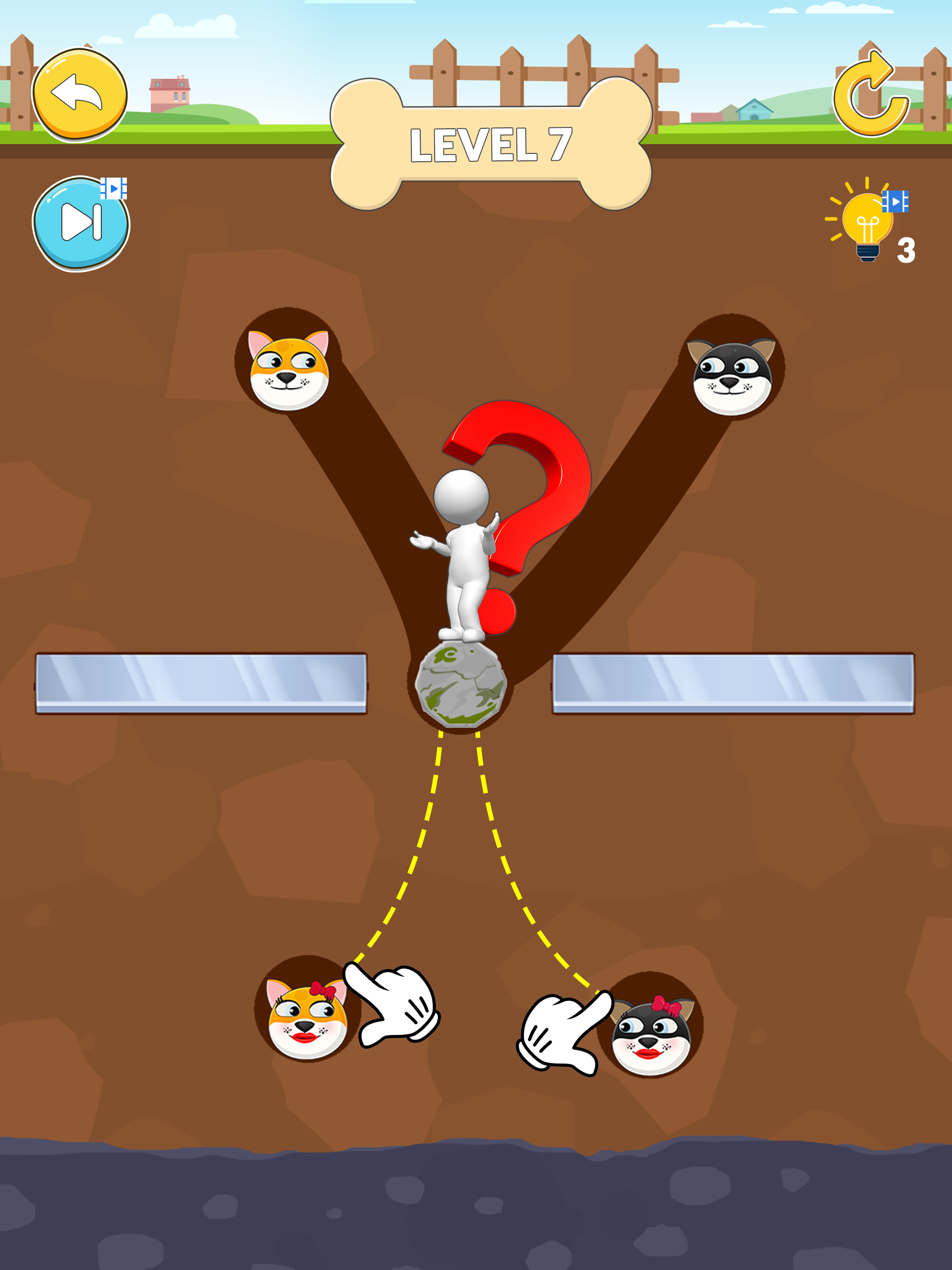Doge in Love: Draw Puzzle Game Screenshot