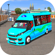 Euro Bus Minibus Simulator 2020 : Simulateur de conduite d'autobus