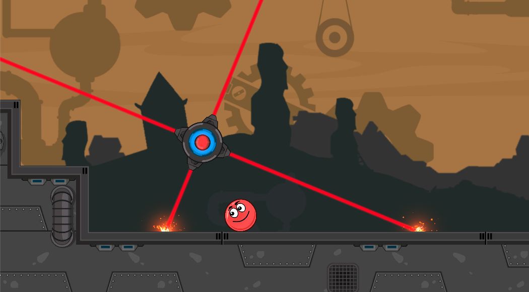Red Ball Roll 2 screenshot game