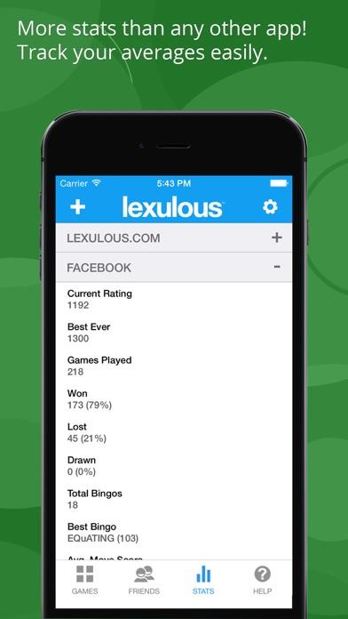 Lexulous Word Game screenshot game