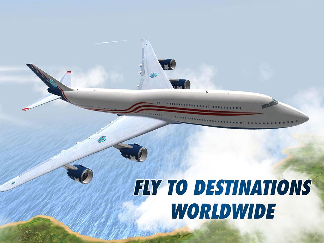 Take Off Flight Simulator ภาพหน้าจอเกม