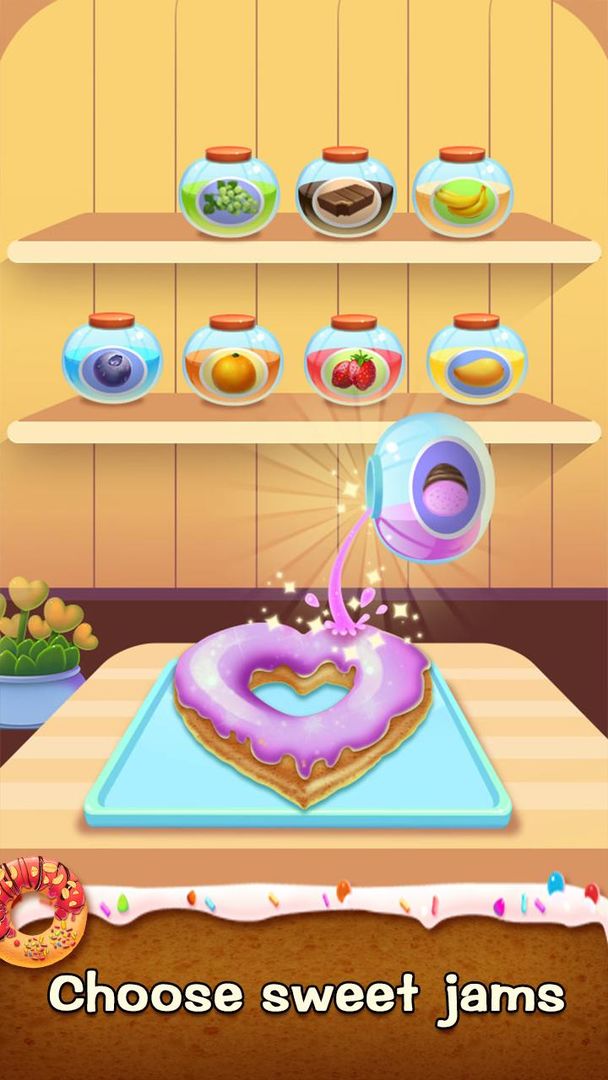 Make Donut: Cooking Game ภาพหน้าจอเกม