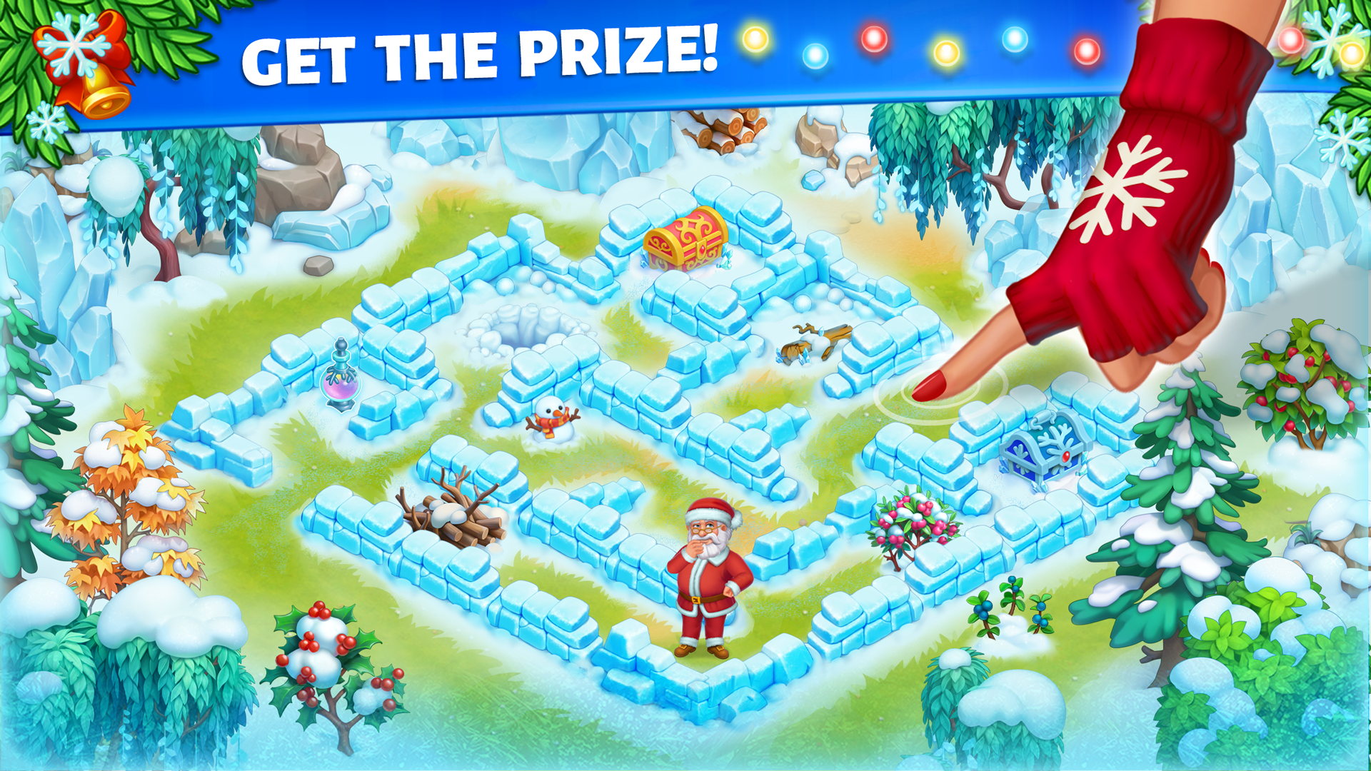 Snow Farm - Santa Family story Game Screenshot