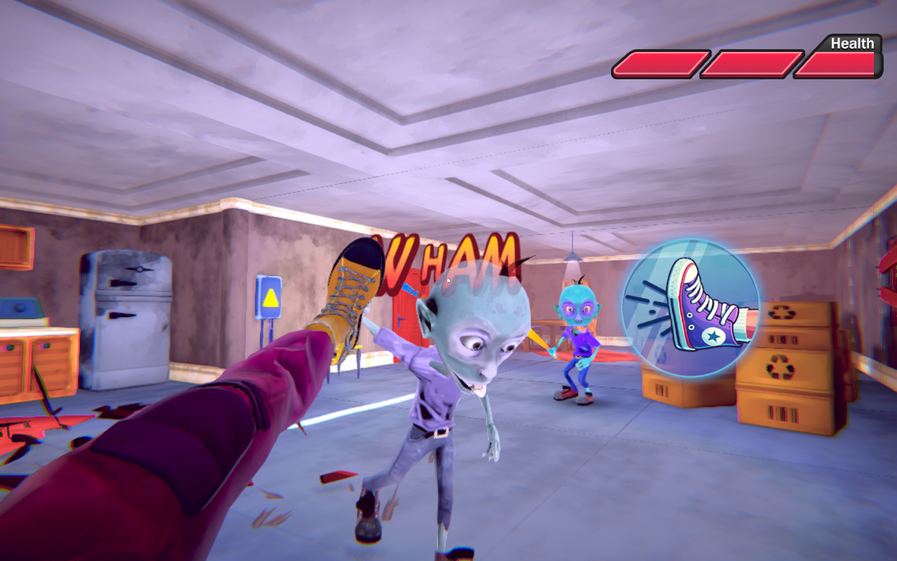 Kick Strike: Power Blast Game Screenshot