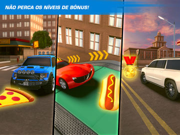 Captura de Tela do Jogo Simulador de ônibus escolar 3D