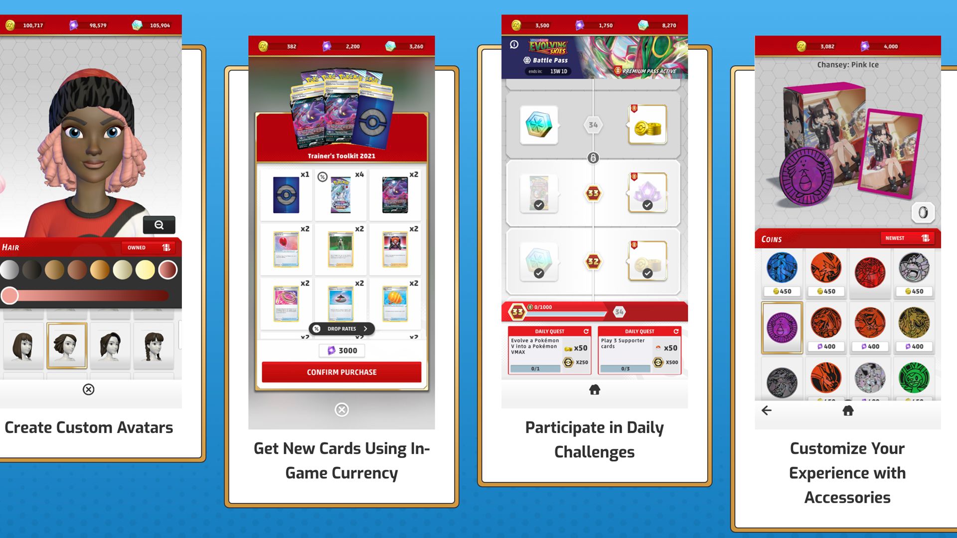 Screenshot of Pokémon Trading Card Game Live