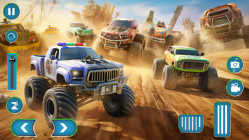 Ảnh chụp màn hình Monster Truck Mud Games