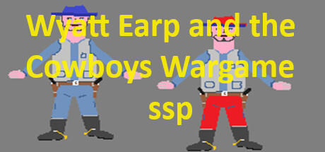 Banner of Wyatt Earp and the Cowboys Wargame ssp 